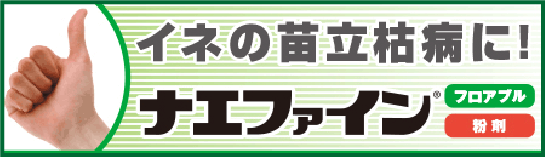 イネの苗立枯病に！　ナエファイン