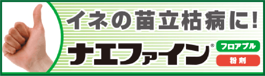 イネの苗立枯病に！　ナエファイン