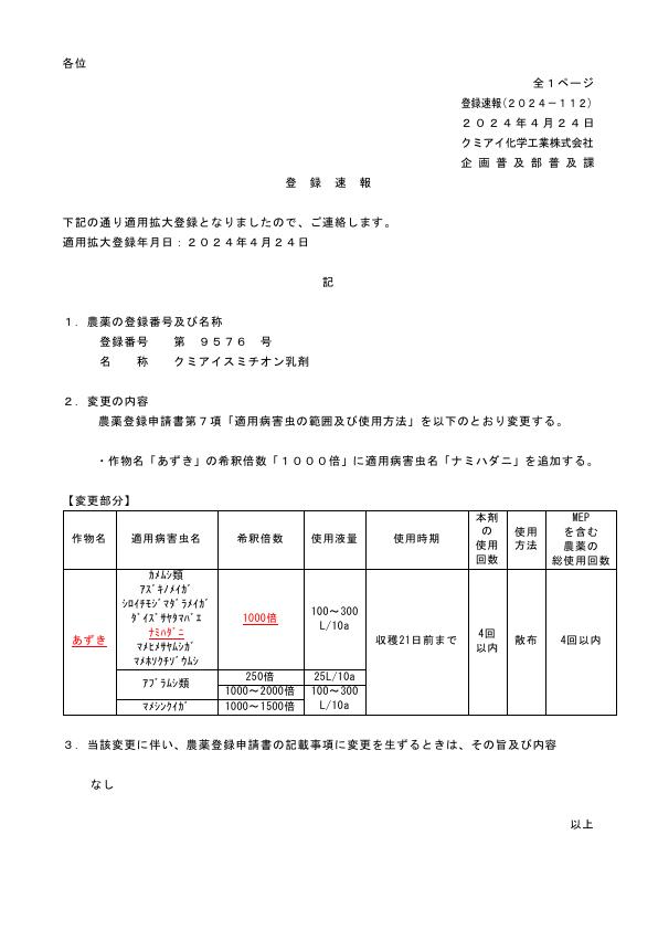 2024-112登録速報（240424）