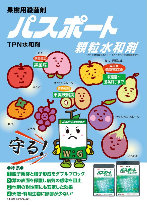 パスポート顆粒水和剤総合版チラシ　2507（25-6）