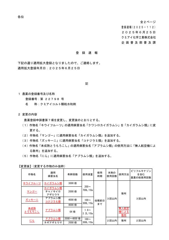 2025-112登録速報（250625）