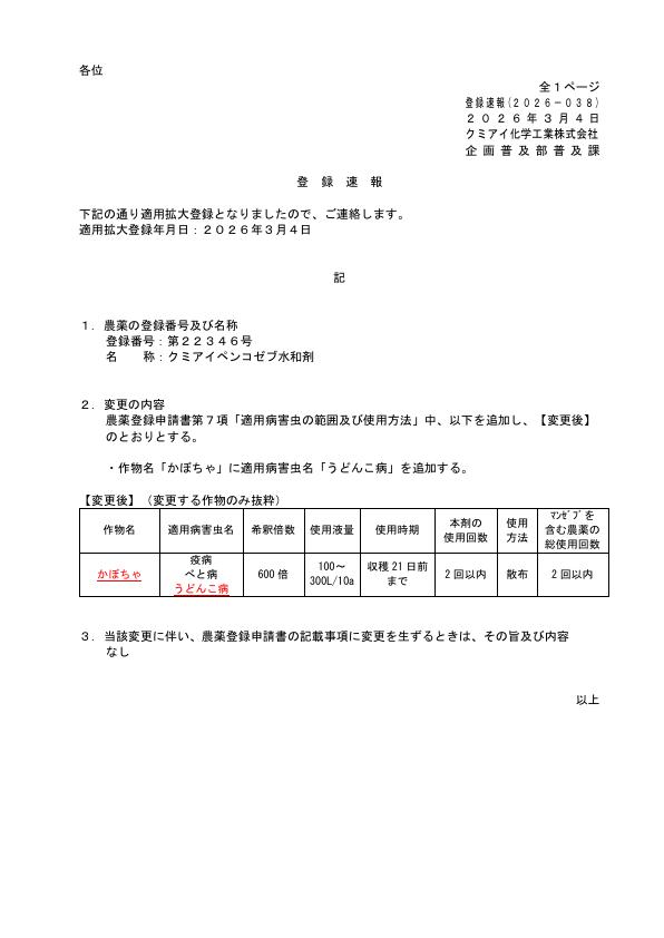 2026-038登録速報（260304）