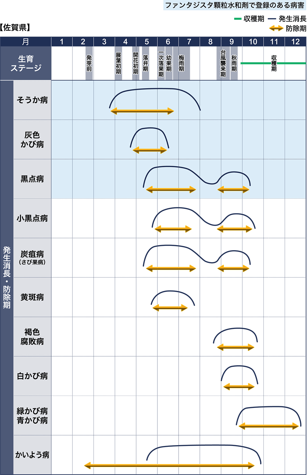 病害虫図鑑　スケジュール